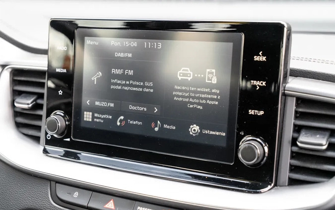 Kia Ceed cena 104900 przebieg: 14000, rok produkcji 2023 z Wrocław małe 379
